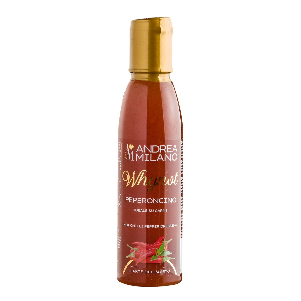ANDREA MILANO - PR Andrea Milano Vinagre Bálsamico Glaze Peperoncino 1 x 150 ml
