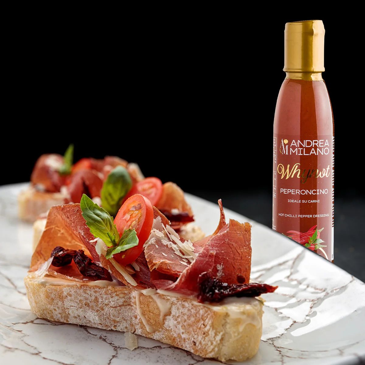 ANDREA MILANO - PR Andrea Milano Vinagre Bálsamico Glaze Peperoncino 1 x 150 ml