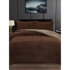 ANDES - PLUMON SHERPA BICOLOR CAFE 2 PL