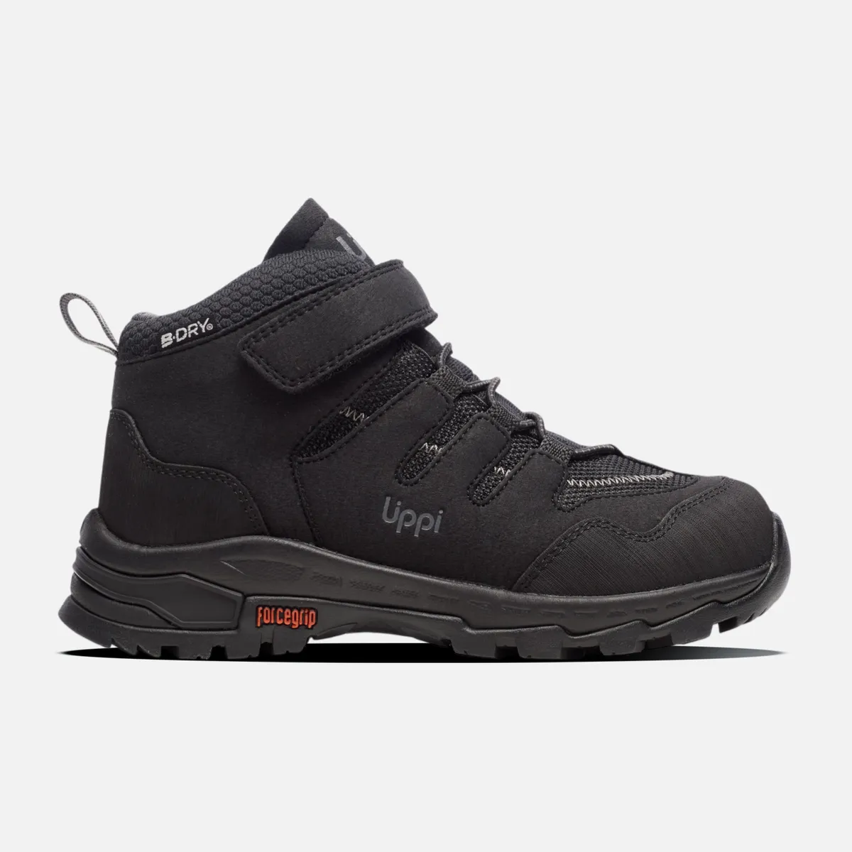 LIPPI - Botín Unisex All Terra Mid Kids Negro Lippi