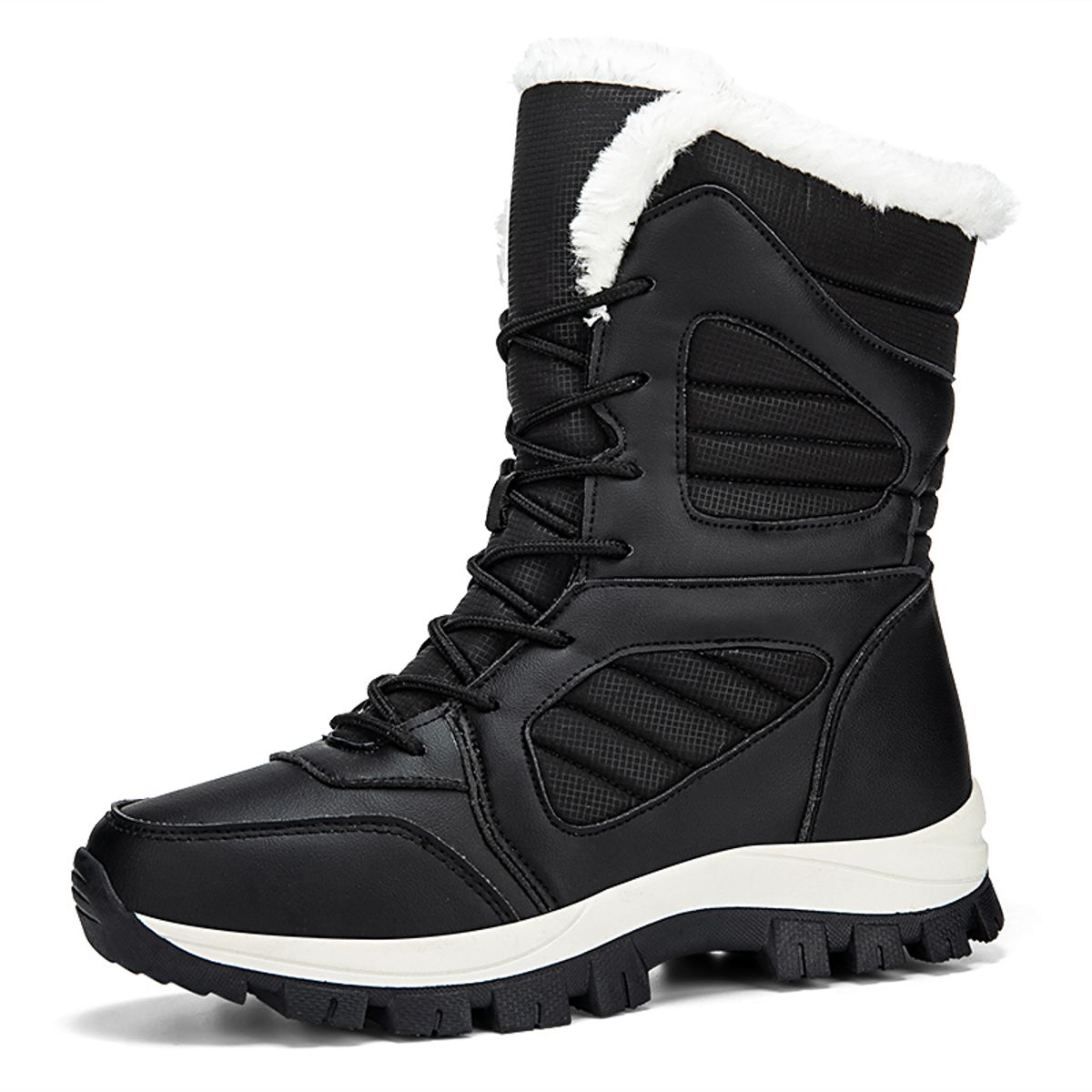 SHANDIAN - Zapatos Forrados Casual Hombre Verde