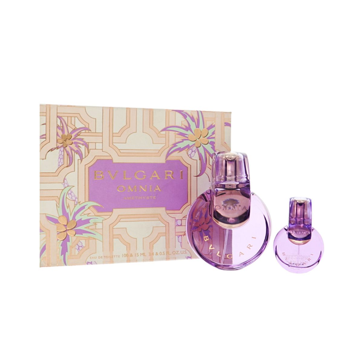 BVLGARI - Perfume Mujer Bvlgari Omnia Amethyste 2Pc 100 ml Edt , 15Ml Edt