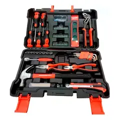 GENERICO - Set 153 Piezas Herramientas Manuales BMT153C-LA Color Negro