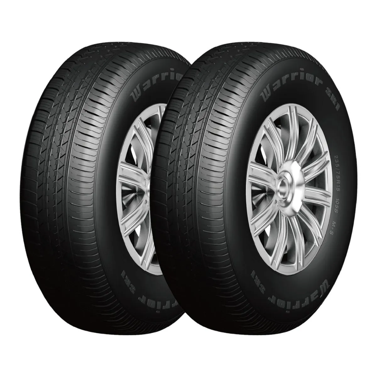 WARRIOR - Set 2 Neumáticos 225/55R18 102W SR1HP Warrior XLPR H/T TL BLK CHN