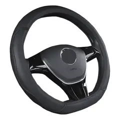 GENERICO - Funda Cubre Volante Tipo D Eco Cuero Antideslizante Plus Plu