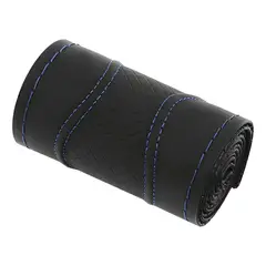 GENERICO - Funda para Volante Agujero Completo para Coser a Mano Azul