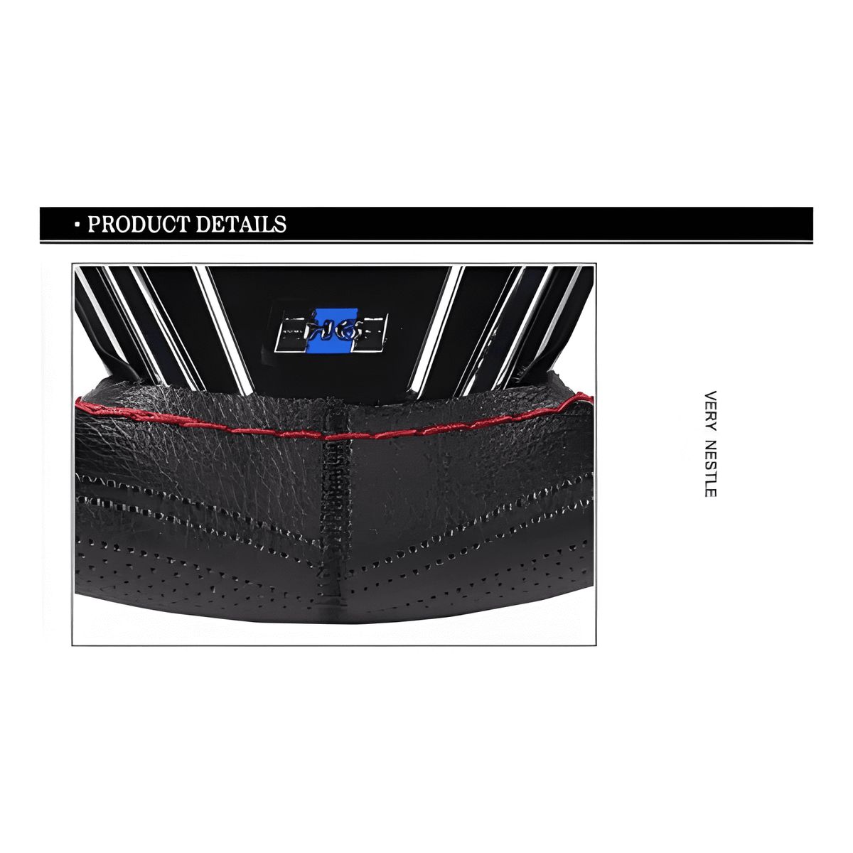 GENERICO - Funda Cubre Volante Cosido Antirresbalante Auto Universal