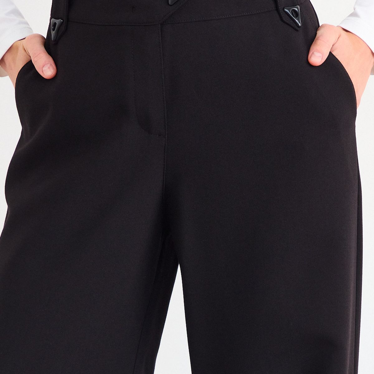 IO - Pantalon Liso Mujer Negro Io