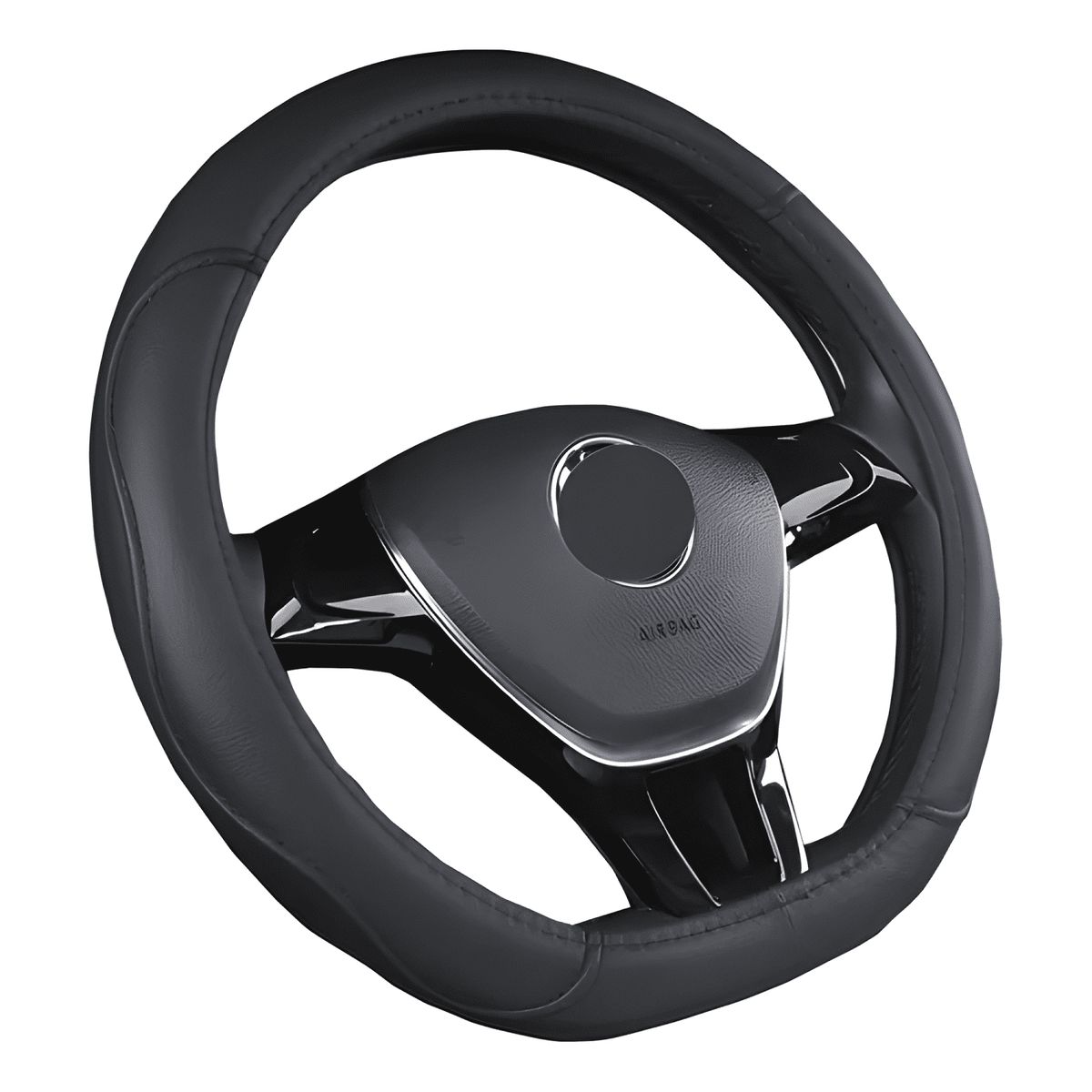 GENERICO - Funda Cubre Volante Tipo D Eco Cuero Antideslizante M27 M27