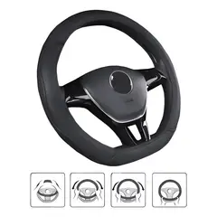 GENERICO - Funda Cubre Volante Tipo D Eco Cuero Antideslizante M31 M31