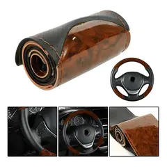 GENERICO - Funda Cubre Volante Cosido Antirresbalante Auto