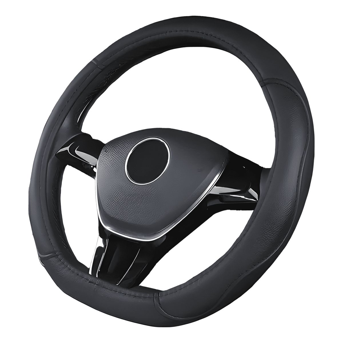 GENERICO - Funda Cubre Volante Tipo D Eco Cuero Antideslizante M50 M50