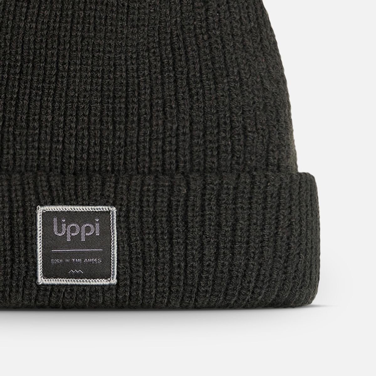 LIPPI - Gorro Unisex Fly Line Pom Blend-Pro Beanie Negro Lippi
