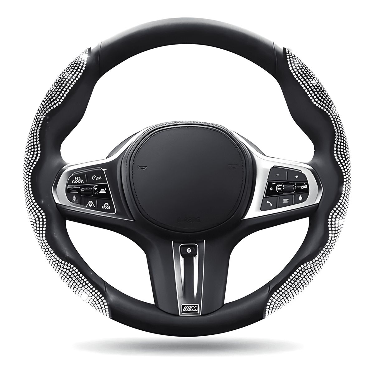 GENERICO - Funda Cubre Volante Diamante Accesorio Auto