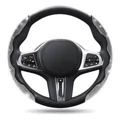 GENERICO - Funda Cubre Volante Diamante Accesorio Auto