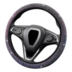 GENERICO - Funda Cubre Volantes Acsesorios para Auto Diamante Redondo