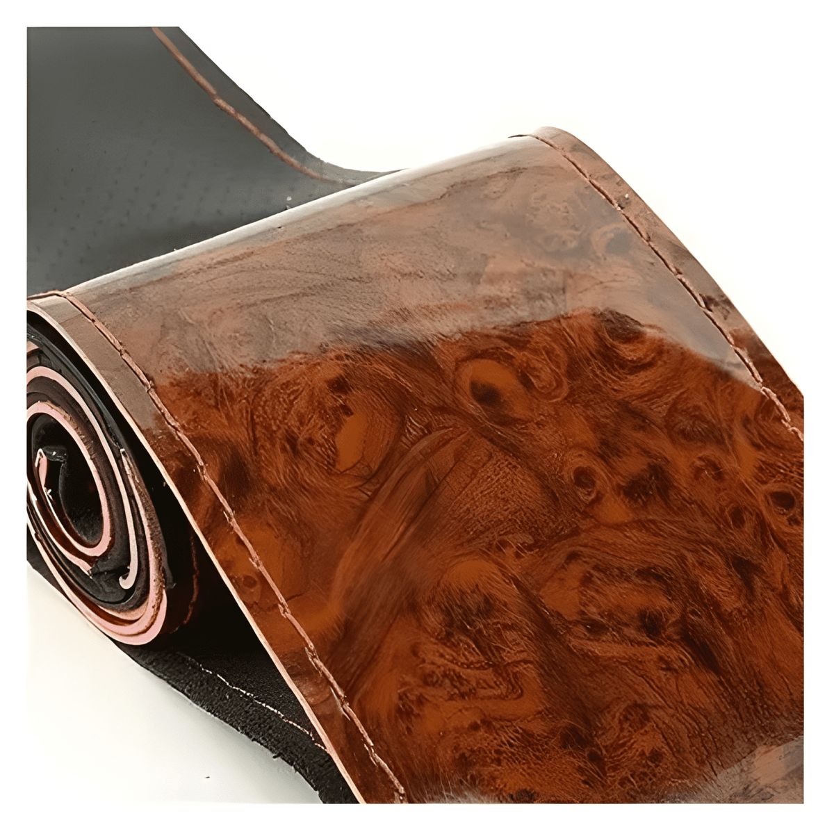 GENERICO - Funda Volante Auto Antideslizante Cosida Luxury