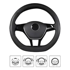GENERICO - Funda Cubre Volante Tipo D Eco Cuero Antideslizante M58 M58