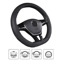 GENERICO - Funda Cubre Volante Tipo D Eco Cuero Antideslizante M57 M57