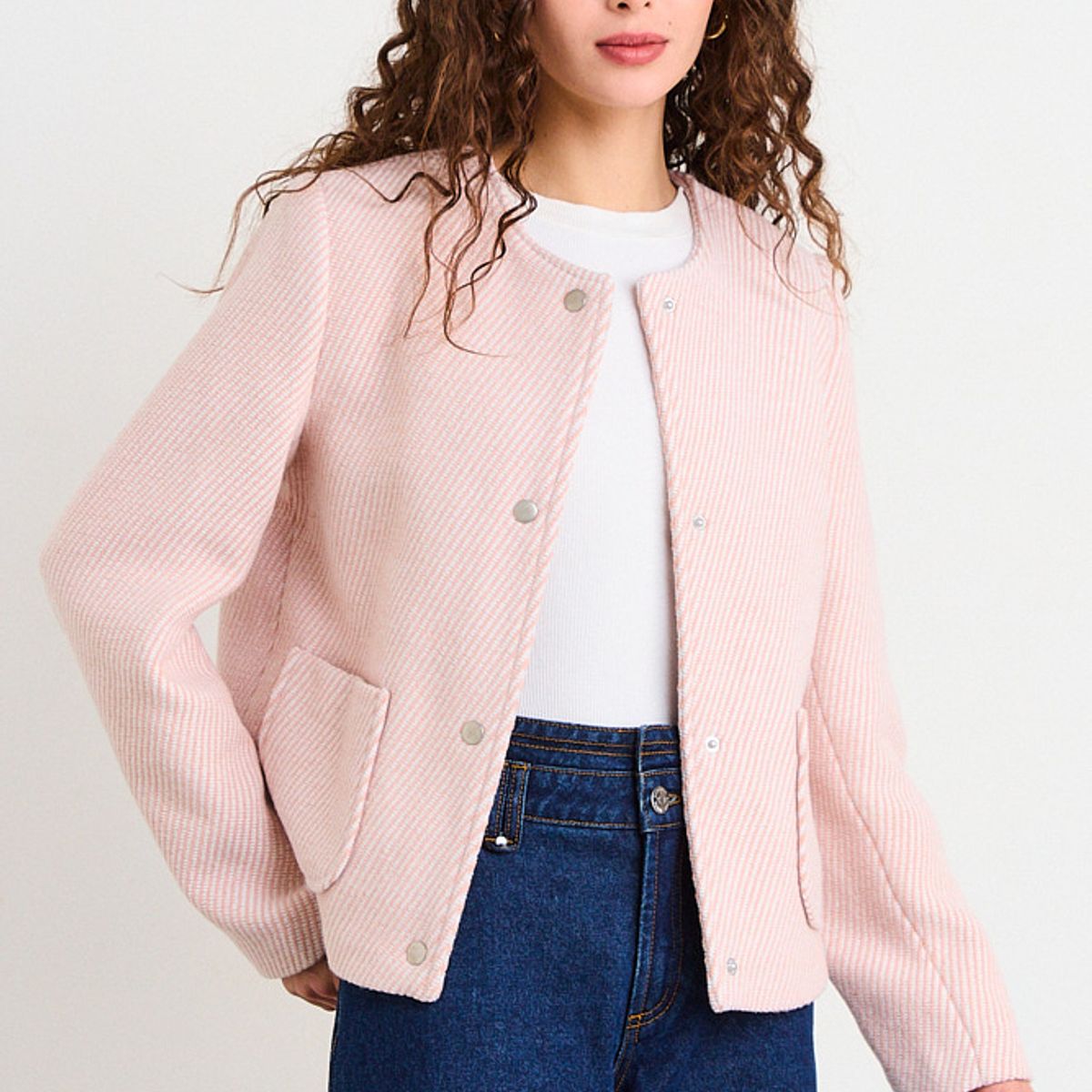 IO - Chaqueta Fantasia Mujer Crudo Io