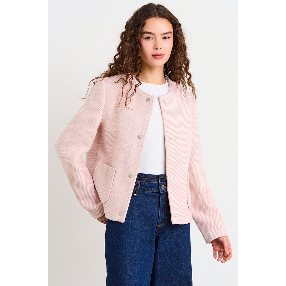 IO - Chaqueta Fantasia Mujer Crudo Io