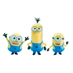 MINIONS - Set 3 Figuras de 9 a 13 CM