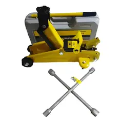 GENERICO - Kit Gata Hidráulica para Autos Tipo Caimán Tn + Llave M14