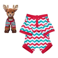 ANSALDO - Pijama Rayas Navidad Promise Pets Build-a-bear