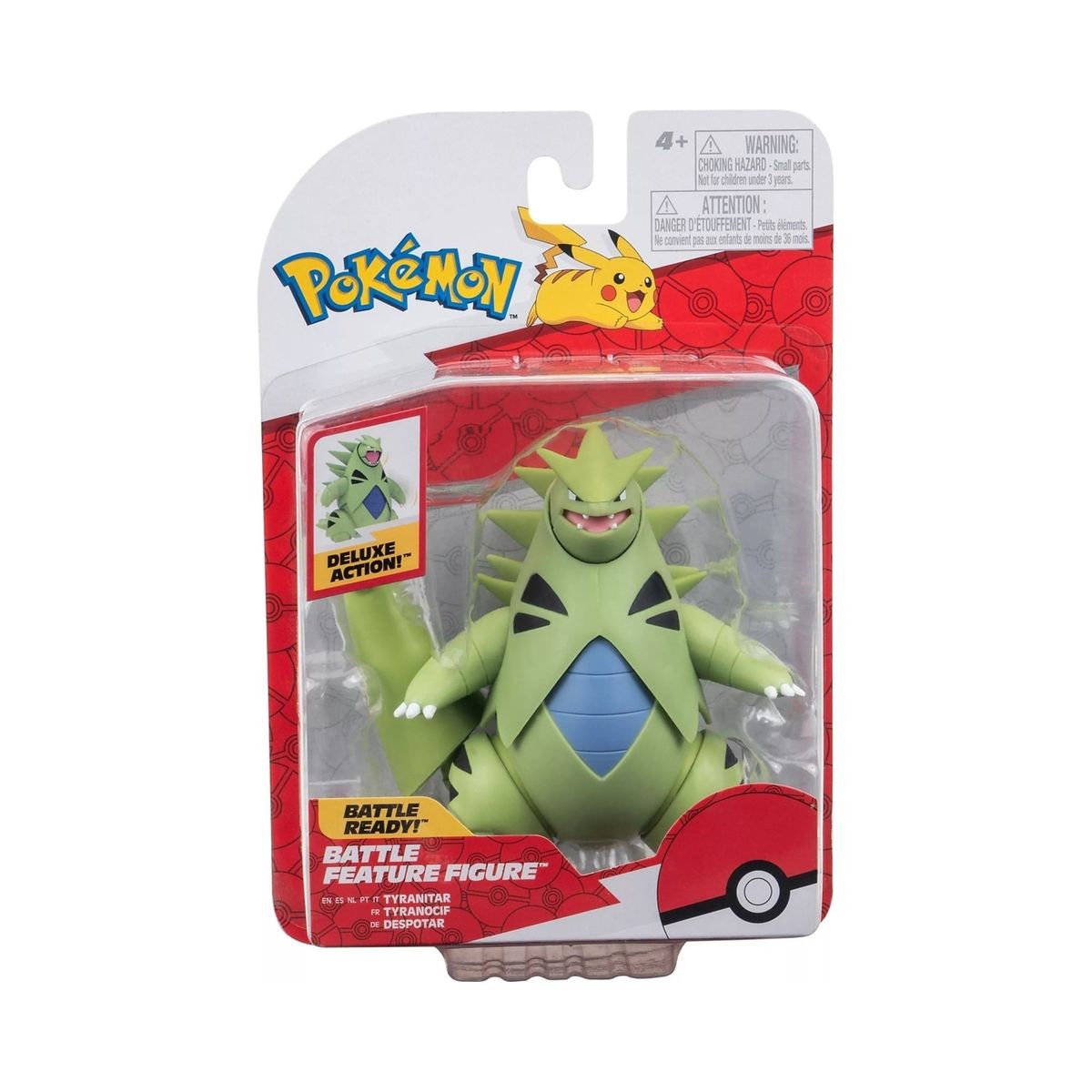POKEMON - Pack Figura 11 CM. Pokemon - Tyranitar