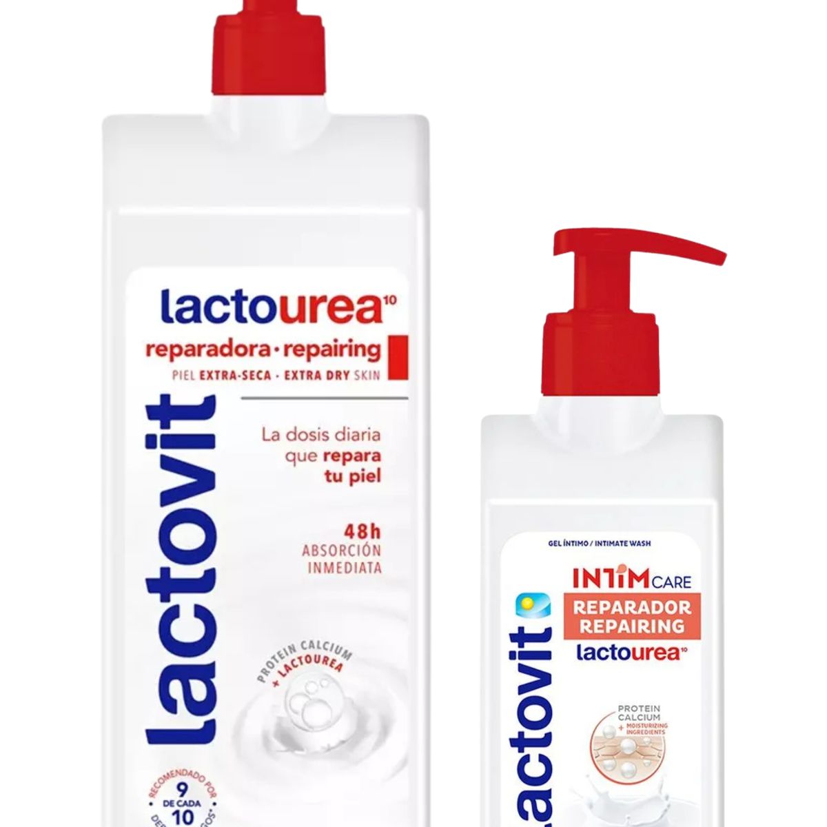 LACTOVIT - Lactovit Pack Crema Corporal 1L + Gel íntimo Reparador 250ml