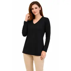 MAGENTA WOMAN - Polera 07 Cashmere Negro