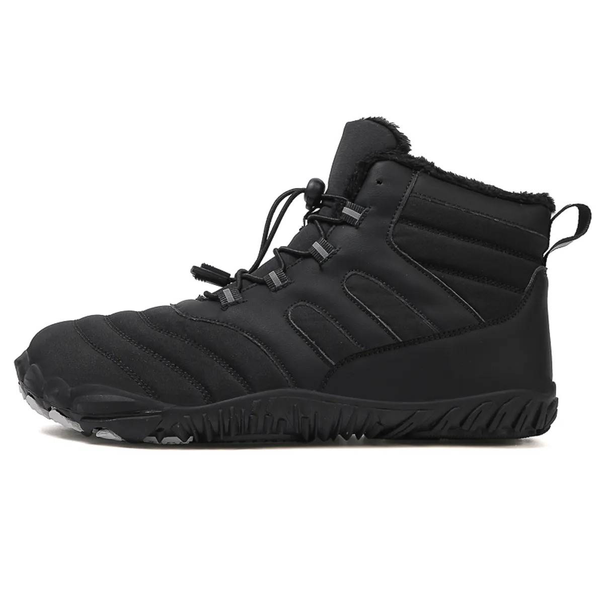 SHANDIAN - botas Outdoor Forrados Mujer Negro