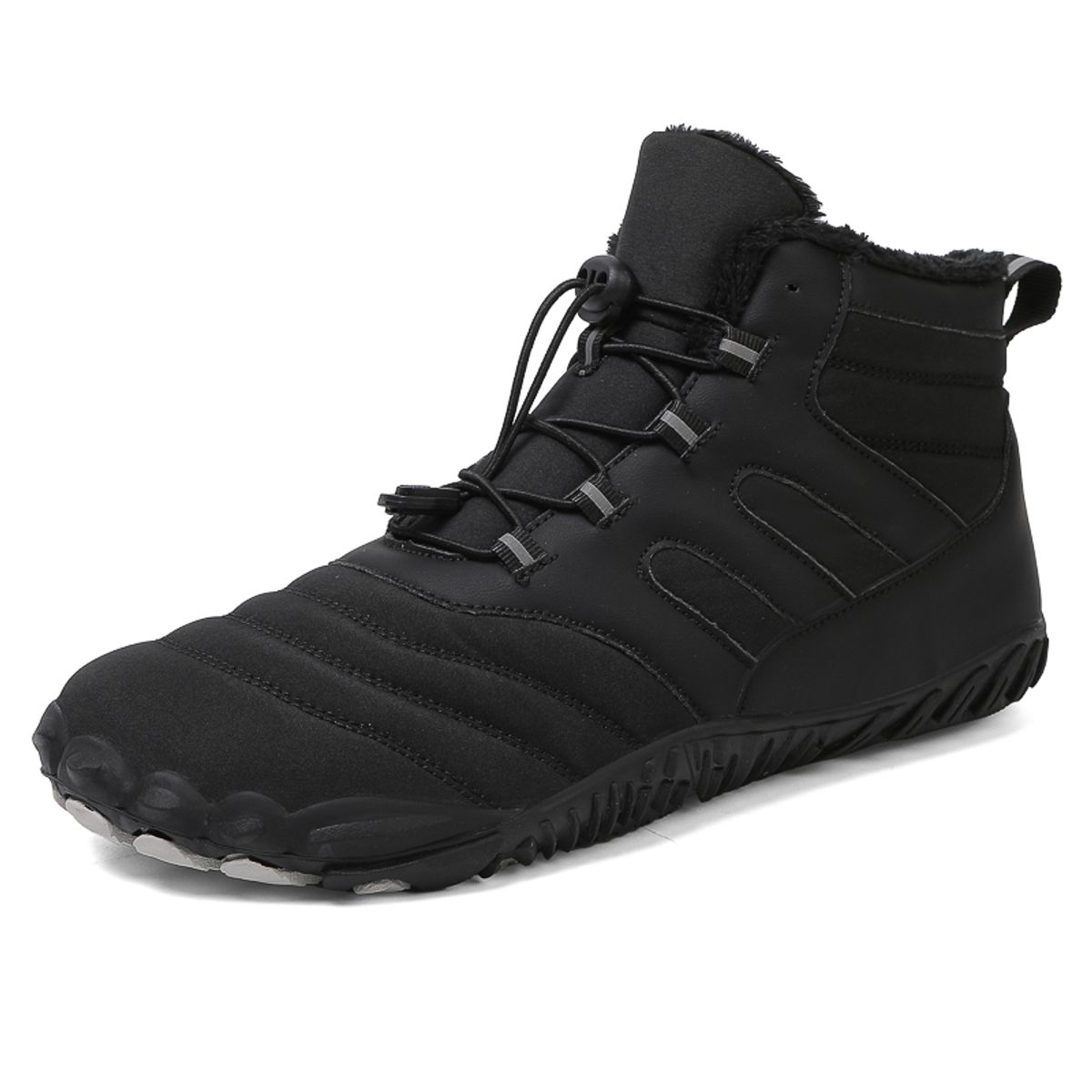 SHANDIAN - botas Outdoor Forrados Mujer Negro