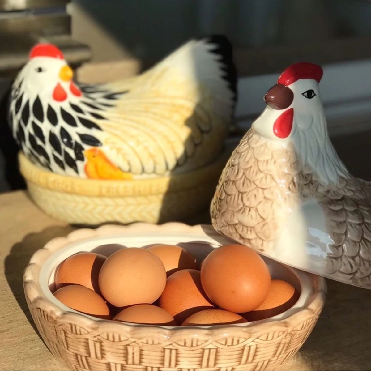 MASON CASH - Nido Gallina Rise & Shine Cerámica