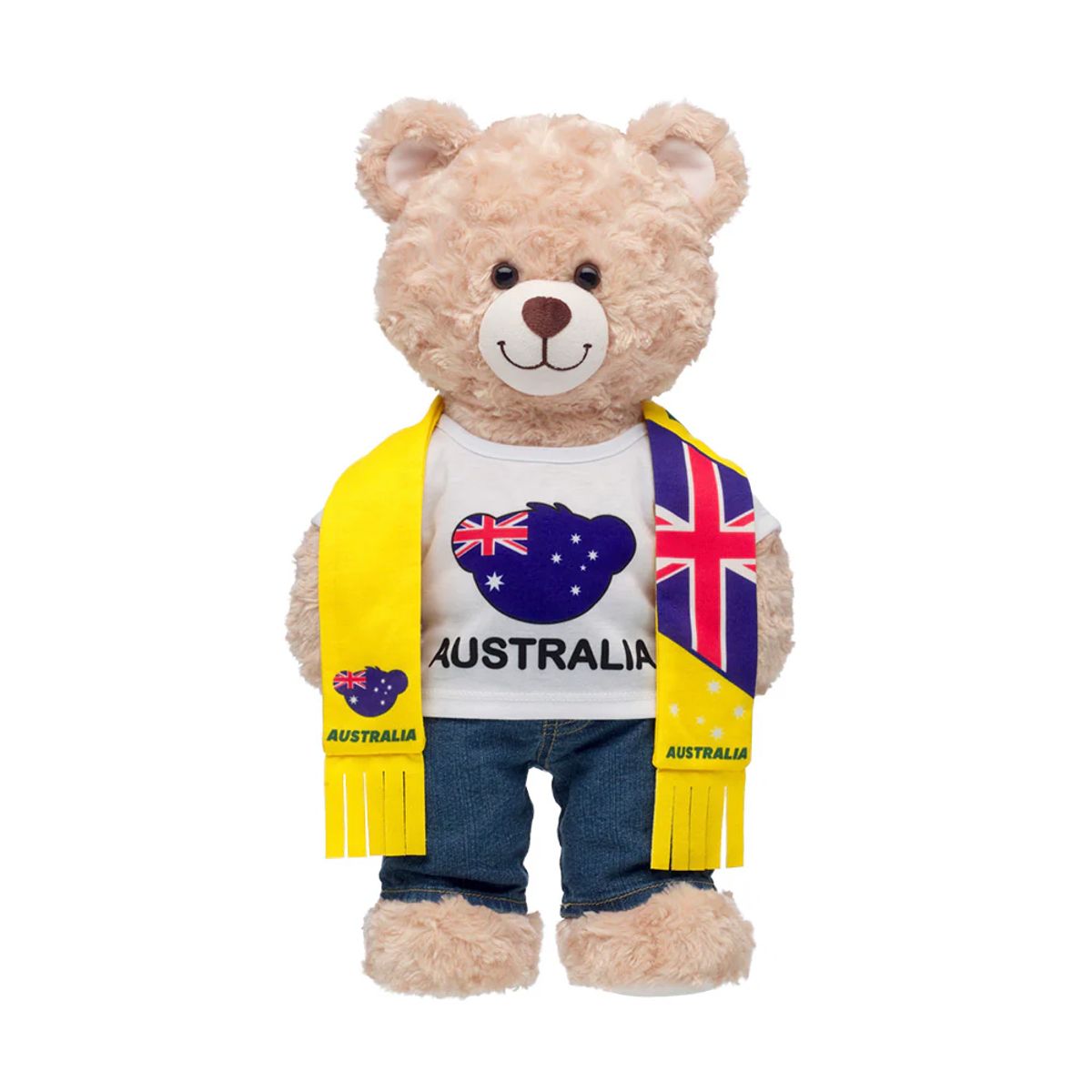 ANSALDO - Set Polera y Bufanda Australia Build-a-bear