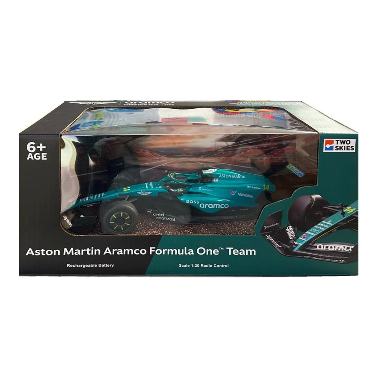 ANSALDO - FORMULA UNO AUTO ESCALA 1:20 C/R ASTON MARTIN