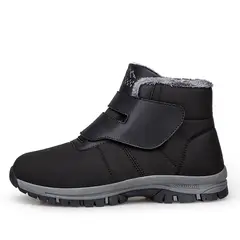 SHANDIAN - Botas Outdoor Forrados Mujer Negro