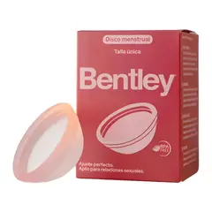 BENTLEY - Disco Menstrual Silicona Médica Sexfriendly +12h