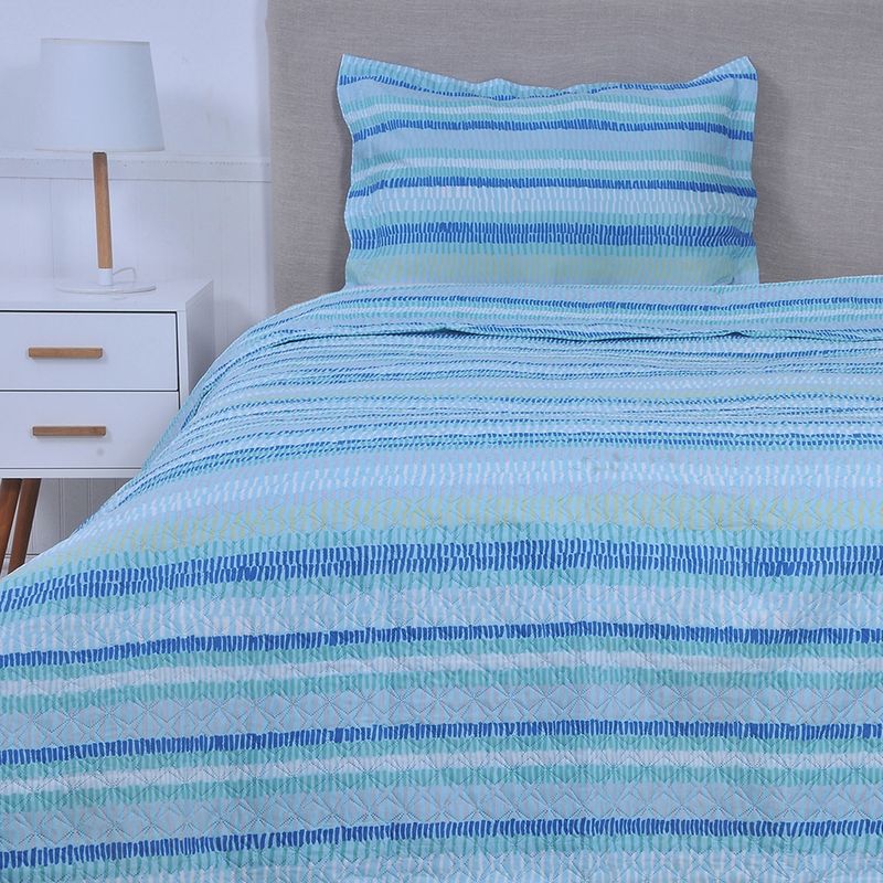 MASHINI - Quilt Cord Estampado Infantil 1.5 Plazas Rodrigo Mashini