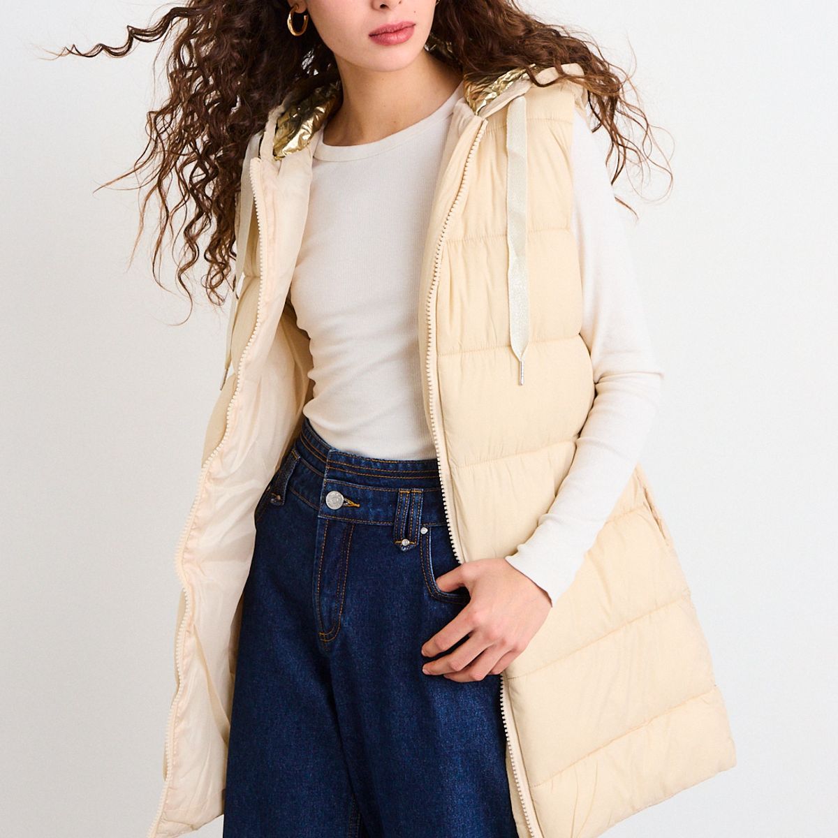 IO - Parka Lisa Mujer Beige Io