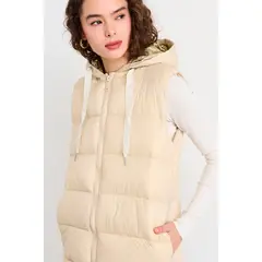 IO - Parka Lisa Mujer Beige