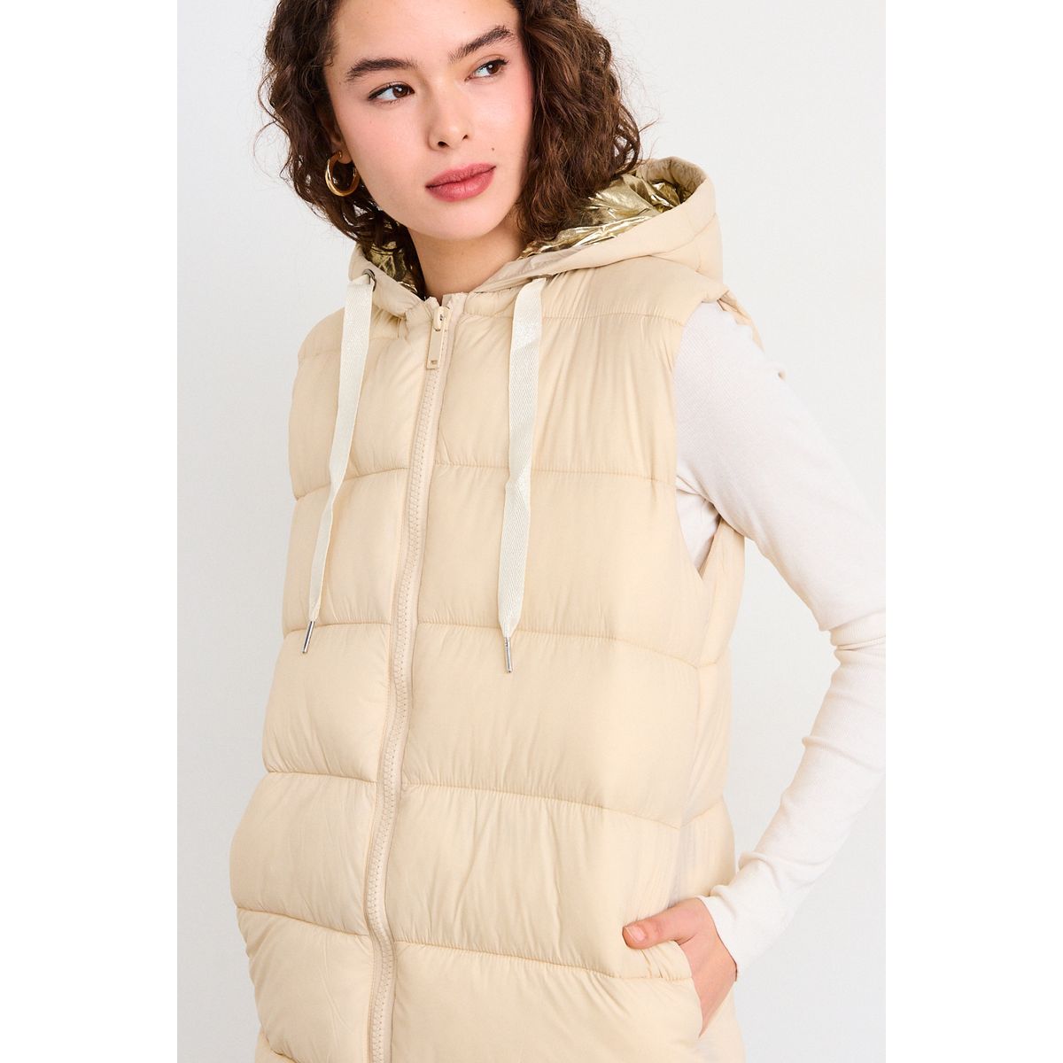 IO - Parka Lisa Mujer Beige Io