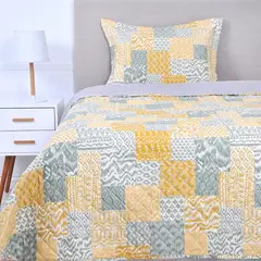 MASHINI - Quilt Cosido Patchwork Leo
