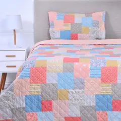 MASHINI - Quilt Cosido Patchwork Geminis