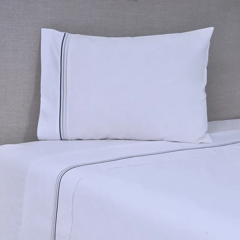 Sábanas 200 H Broderie Linge Blanco