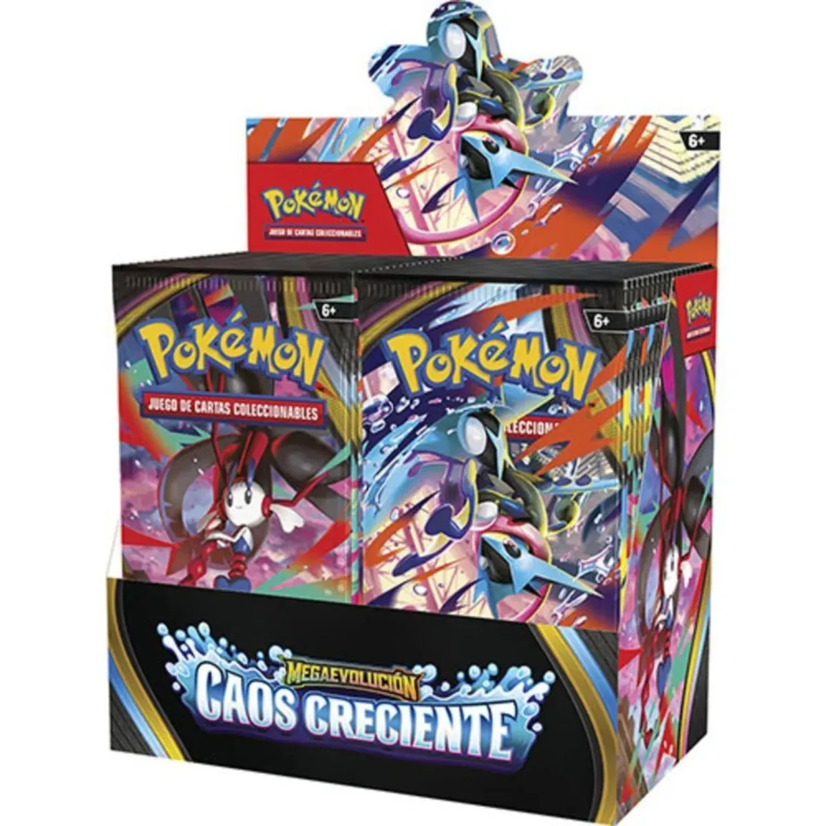 POKEMON - CARTAS POKEMON BOOSTER BOX CAOS CRECIENTE 36 ESPAÑOL