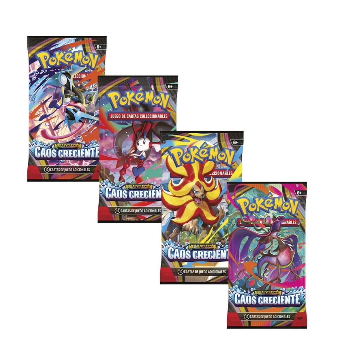 POKEMON - CARTAS POKEMON BOOSTER BOX CAOS CRECIENTE 36 ESPAÑOL