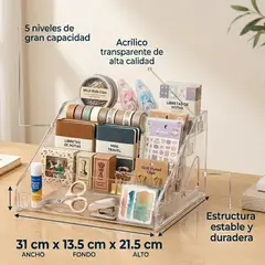 ARMONIA - Organizador de 5 niveles Articulos escolares 781