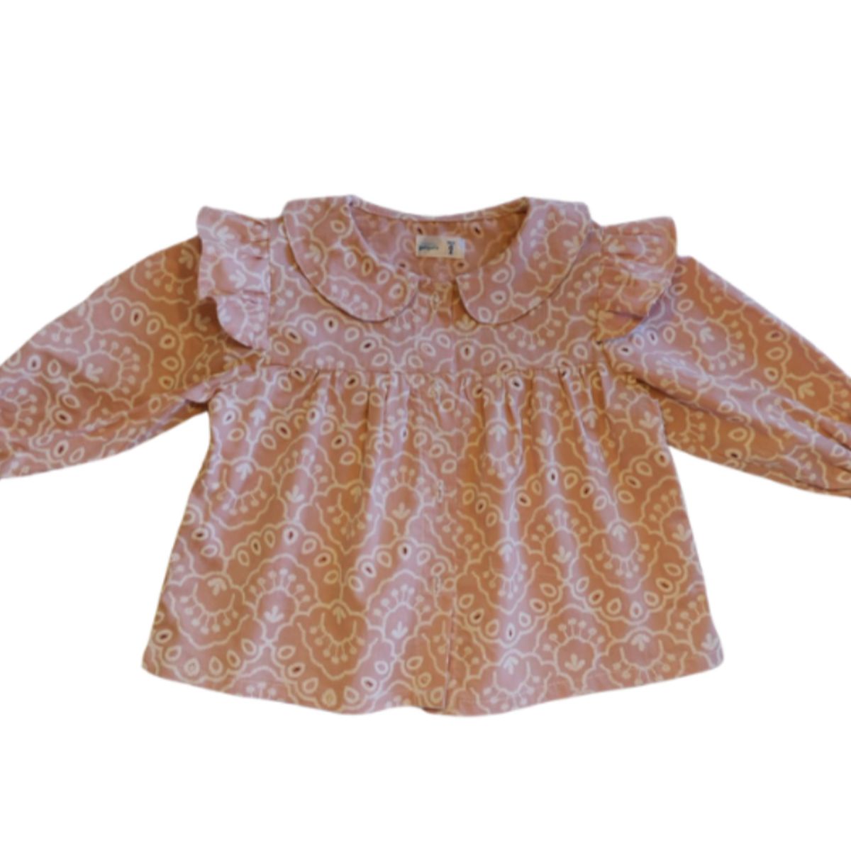 KIDS BOUTIQUE GUNGURU - Blusa Victoria, rosada, texturizada, relieve, Kids boutique Gunguru