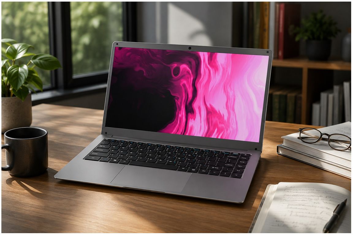 Notebook 14” Intel N3350 6GB RAM SSD 128GB Windows 10 Pro Batería 5000mAh